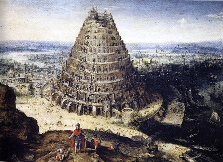 Image: Artist's rendering of the Tower of Babel